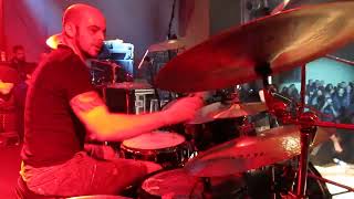 Scent of Death  The Father´s Sins Drum Cam Live Moita Metal Fest 2014 Portugal [upl. by Karola374]