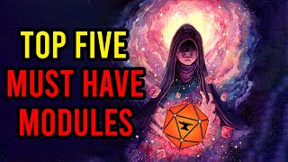 Top 5 MUST HAVE Modules for Dungeon Masters for Foundry VTT [upl. by Whitnell]