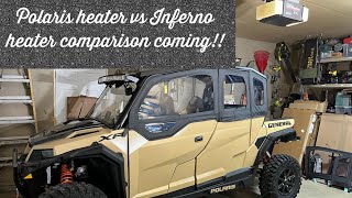 Polaris General Xp4 Heater install Review and Inferno heater comparison to come [upl. by Imtiaz544]