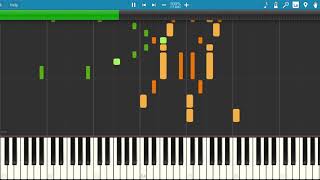 Macky Gee  Tour on piano Synthesia [upl. by Vicki616]