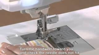 Brother Domestic Sewing Machine Adjustable Zipper amp Piping Zip Foot Tutorial [upl. by Alverson217]