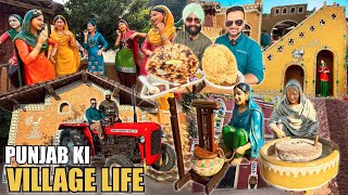 Amritsar Haveli  Punjab Village Life  Punjabi Village Tour  Amritsar Street Food [upl. by Nagaek]