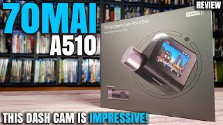 The Best Dash Cam I’ve Used So Far  70mai Dash Cam A510 Review [upl. by Acemaj]