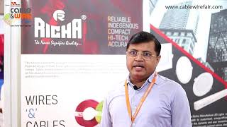 Richa Cables Pvt Ltd  Cable amp Wire Fair Exhibitors Testimonials [upl. by Devondra92]