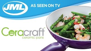 Ceracraft Ceramic Pans TV Offer from JML [upl. by Kamila]