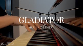 Now We Are Free  Honor Him  Gladiator Soundtrack Hans Zimmer  Piano Cover by Jason Fervento [upl. by Zenger]