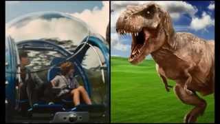 Jurassic World Leaked TRex Attack Scene [upl. by Alac]