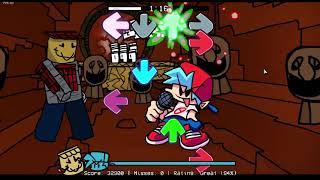 Friday Night MUGEN Mod Shingles Song From MUGEN FNF Mod 14 Misses 90 Acc [upl. by Jevon88]