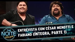 The Noite com César Menotti amp Fabiano e David Rios Parte 1 [upl. by Hubert79]