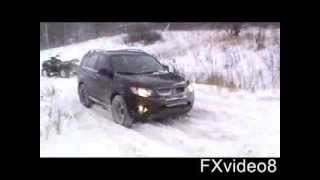 Mitsubishi Outlander xl snow climb [upl. by Sancha]