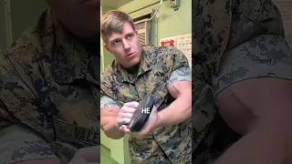 This Marines Grip Strength Is Outstanding [upl. by Esimorp779]