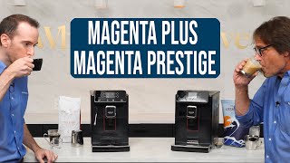 Compare Gaggia Magenta Plus and Magenta Prestige Super Automatic Espresso Machines [upl. by Leruj]