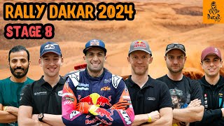 Stage 8 Dakar Rally 2024  Results of all Сlassifications [upl. by Annohsat]