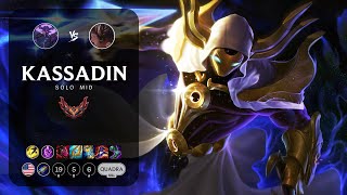 Kassadin Mid vs Malphite  NA Grandmaster Patch 147 [upl. by Nason]