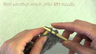 Knitting How to bind off knitting [upl. by Nuahsor733]