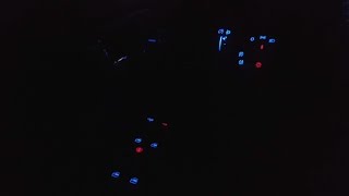 Blue LEDs Golf 4 Interior  MANS CAR [upl. by Haslam]