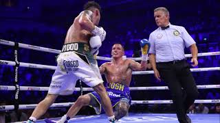 Leigh Wood scores HUGE BOXING KO Josh Warrington in control gets caught  where next for both men [upl. by Ocirnor]