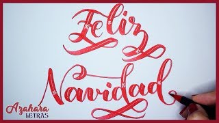 Lettering de Navidad [upl. by Fawcett484]