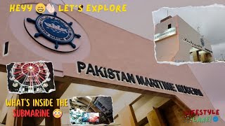 Pakistan Maritime Museum  Visit Of PNSGhazi  Trip to Maritime Museum [upl. by Sibyls]