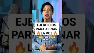 Ejercicios de vocalización para afinar la voz Como cantar afinado tipsdecanto canto [upl. by Auqenat]