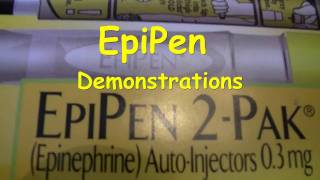 EpiPen Demonstration [upl. by Casimire889]