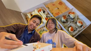 Ichiban Sushi Mukbang [upl. by Ariel]