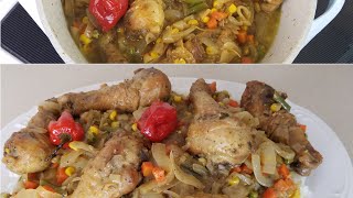 YASSA POULET RECETTE SÉNÉGALAIS  CHICKEN YASSA SENEGALESE RECIPE [upl. by Endys565]