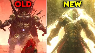 Young Radahn Vs Old Radahn Comparison Elden Ring DLC Boss Comparison [upl. by Ellednahc563]