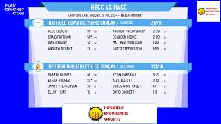 Hatfield Town CC Yorks Sunday XI v Mexborough Athletic CC Sunday 1st XI [upl. by Sterne270]