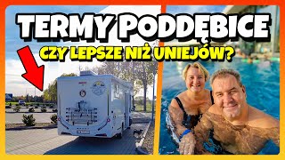 TERMY PODDĘBICE CZY LEPSZE NIŻ UNIEJÓW Fajna Azjatycka Knajpka Kamperem na Termy [upl. by Alrep154]