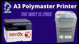 A3 Polymaster printer offsetprinters polymasterprinter xeroxmachine Digitalprinter canonIR400 [upl. by Bertold]