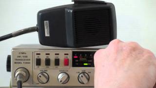 ELECTROPHONE TX840 27MHz CB RADIO [upl. by Lletnohs]