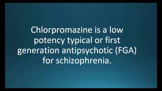 How to pronounce chlorpromazine Thorazine Memorizing Pharmacology Flashcard [upl. by Alorac448]