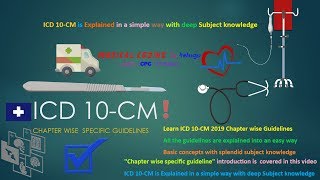 ICD 10 CM Chapterwise Guidelines [upl. by Gipps]