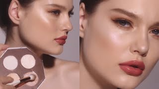 BEST Natural Highlighter Application  DEAR DAHLIA [upl. by Rabma]