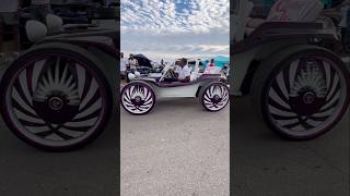 Dune Buggy on 28’s DUB Floaters At Midwest Fest Carshow [upl. by Maro965]