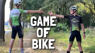 GAME OF BIKE  between MATTEO DECLERCQ and BO MEIRHAEGHE  who has the best cyclocross skills [upl. by Marchal]