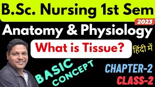 What is Tissue in hindi  Anatomy amp Physiology  BSc Nursing 1st Sem [upl. by Nolyarg]