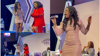 WATCH HOW BECCA GOT RITA DOMINIC DANCING ADOWA AT ‘’WOMAN OF VALOUR’’ HOSTED BY NANA ABA ANAMOAH [upl. by Isoais]