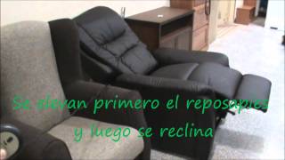 Sillon relax electrico levanta personas [upl. by Wickner32]