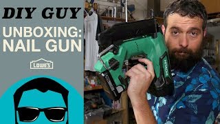 Unboxing and First Use Nail Gun [upl. by Elmore381]