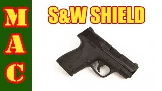 SampW MampP Shield 9mm Review [upl. by Alilahk767]