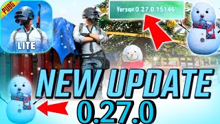 Pubg Lite 0270 Update 😍 New Features Dbs Gun  Pubg Lite New Update  New Update Pubg Lite [upl. by Nosnek684]