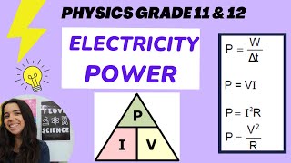 Grade 11 Electricity Power electrical power [upl. by Willms]