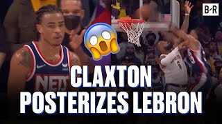 Nicolas Claxton Puts LeBron James On Poster 😳  WILD ENDING [upl. by Erdnaek]