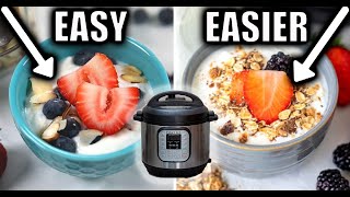 Instant Pot Yogurt 2 Ways EVERYTHING YOU NEED TO KNOW [upl. by Sinnod]