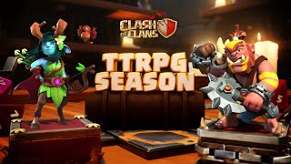 Epic Tabletop RPG Adventure Awaits Clash of Clans New Season [upl. by Hera]