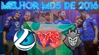 CSGO  Luminosity Vs G2  Reveja a Melhor MD5 de 2016 ESL Pro League Season 3 [upl. by Alicia]