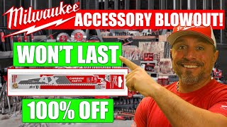 Milwaukee Tool Accessory Blowout Deal – This Won’t Last [upl. by Zanlog943]