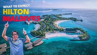 Hilton Maldives  A Complete Walkthrough of the Island [upl. by Einon99]